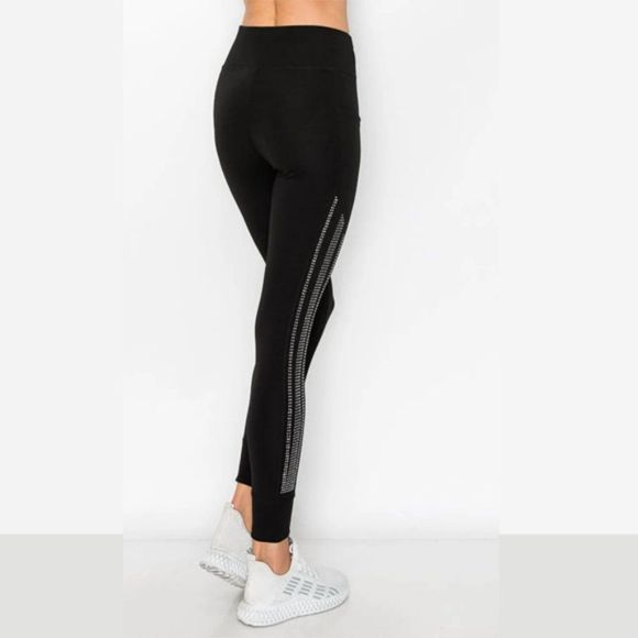 Embellished Pocket Legging - Bling - Bling Leggings - Pocket Legging - Picture 3 of 3